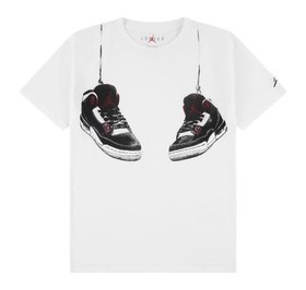 Resim Nike Performans Jdb Aj3 Shoe Strıngs Çocuk T-Shirt Beyaz 