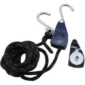 Resim Makaralı Fren Sistem Gergi Halatı Kamp Araç / Göçük İpi 