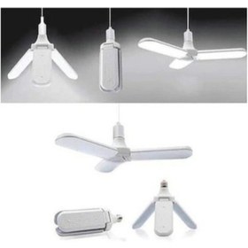 Resim Nisa NİSALUCE 30W PERVANE AMPUL BEYAZ 6500K 2700LÜMEN E27 DUY 3LÜ PAKET 