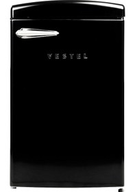 Resim Vestel Retro SB14111 122 L Statik Buzdolabı Siyah 