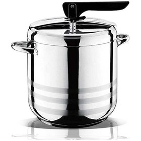 Resim Manheim Paslanmaz Çelik Düdüklü Tencere 7 L Gri 