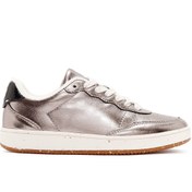 Resim Derimod ACBC x Derimod Kadın Bronz Bağcıklı Metalik Sneaker 24WFD435232 