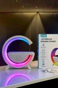 Resim goldixpir G spekar Hoparlör bluetoothlu rgb Masa Lambası 