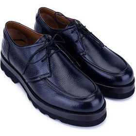Resim Tamer Tanca Erkek Hakiki Deri Lacivert Casual Ayakkabı 537 67616 Erk Ayk Sk25-26 Lacı Gyk/krk Lacivert 