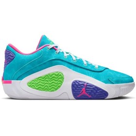 Resim Nike Jordan Tatum 2 Gpx Hyper Jade/green Strike-white-hyper Pink Basketbol Ayakkabısı–hj4420-303-5 