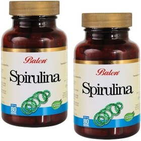 Resim Balen Spirulina 375 MG 80 Kapsül 2 Adet 