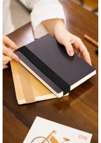 Resim Copelle Kraft 14 21 Cm 120 Yaprak Bullet Journal - Noktalı Dolmakalem Defteri Siyah 