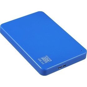 Resim Mufunye Dikkat: Kapasite Yanlış Belirtilmiştir 2.5" Taşınabilir Dış Mekanik Disk, Usb 3.0, 5400rpm, Hızlı Aktarım, Plug & Play, 500gb, Mavi 