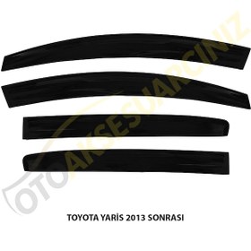 Resim Toyota Uyumlu Yaris 2013 Sonrası Mugen Cam Rüzgarlığı 4 Lü Takım N11.21865 
