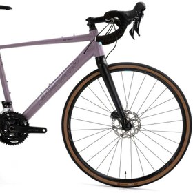 Resim Bisan All Trail Eco Claris Yol Bisikleti 50 Cm Disk Fren 700c Jant 16 Vites Mat Mor Mor 