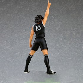 Resim Detaylı İşçilik] Anime Futbolcu PVC Koleksiyon Figürü - Siyah & Beyaz, #10 Futbolcu Tasarımı Ev & Araba Dekoru için, Anime Hayranları için İdeal Hediye, Halloween & Noel Sergisi için Mükemmel 