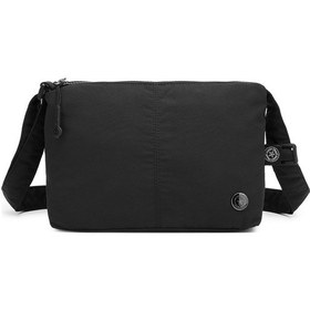 Resim Smart Bags Siyah Ultra Hafif Kumaş Orta Boy Günlük Kadın Omuz Ve Çapraz Çanta 