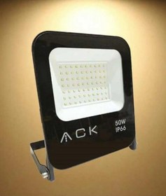 Resim Ack 50w Led Projektör Ip66 Suya Dayanıklı 3000k Sarı Işık 5100lmn At62-05002 