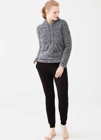 Resim MOD Kadın Kapşonlu Pelüş Eşofman Takımı 