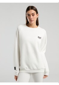 Resim Everlast Ever Essentials Beyaz Kadın Sweatshirt Beyaz 
