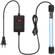 Resim Yifomall Akvaryum Uv Cihazı Uvc-11 Derin Suyu Sterilize Etme Işığı Balık Sağlığı İçin Hızlı Dezenfeksiyon Timer Yok Avrupa Standartı Mor 