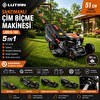 Resim Lutian LM51S-180 51 CM 5in1 Şanzımanlı Benzinli Çim Biçme Makinesi 