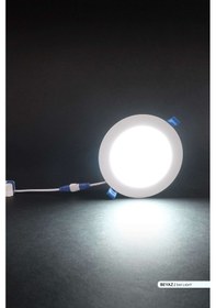 Resim ACK Sıva Altı Yuvarlak LED Panel Armatür 6500K Beyaz AP01-00930 Beyaz 