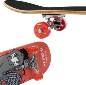 Resim Transparan Silikon Teker Üstü Zımparalı Kaykay - SNT 3921 