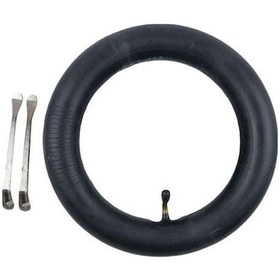 Resim 10x2.125 İnç 45 Derece Eğim Ağızlı İç Lastik + 2 Adet Lastik Çekici, Elektrikli Kaykay Ve Denge Arabaları İçin 