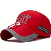 Resim 10.01 cm Ekstra Uzun Kenarlı Beyzbol Şapkası Yazlık Spor Şapkalar Unisex Baba Şapka 