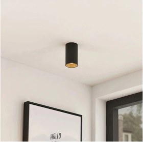Resim 7 Watt GU10 Günışığı Ledli, 10 cm , Alüminyum Kasa Sıva Üstü Dekoratif Tavan Armatürü, LED Aplik 