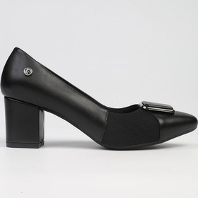 Resim Pierre Cardin Pc-53099- 3592 Siyah Cilt-kadın Topuklu Ayakkabı 001 