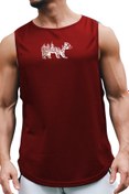 Resim BLUU Bearx Kolsuz Sporcu T-shirt Tank Top Spor Atlet 