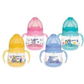 Resim Bebedor Desenli Geniş Ağızlı Kulplu Biberon 150Ml 