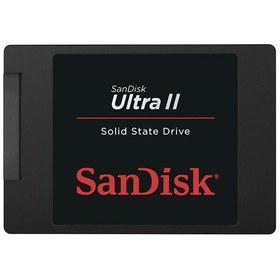 Resim SanDisk Ultra II 480GB SDSSDHII-480G-G25 2.5" 480 GB SATA 3 SSD 