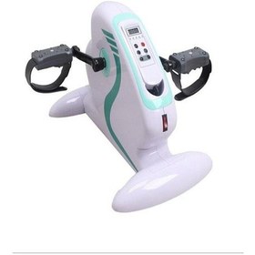 Resim Ev Tipi Elektrikli Egzersiz Bisikleti, Motorlu El Kol Ayak Egzersiz Pedalı 