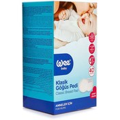 Resim Wee Baby Klasik Göğüs Pedi 40 Adet 
