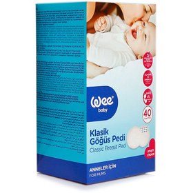 Resim Wee Baby Klasik Göğüs Pedi 40 Adet 