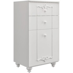 Resim VENATTO Romantic Şifonyer(%100mdf)soft Beyaz 