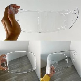 Resim Xuweiwei Transparent Color One Size Ff320pcs Ls2 Stream Rapid Storm Ff320 Ff328 Ff353 Ff800 Motorcycle Lens Replacement 