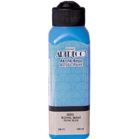 Resim Artdeco Akrilik Boya 140 ML Royal Mavi 070R-3053 