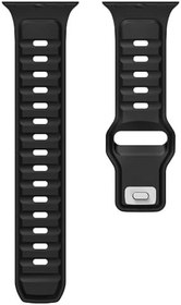 Resim CONSTRAIN Amazfit Pace ile Uyumlu CNS KRD-135 22mm Silikon Kordon Strap Kayış - Açık Mavi-Gri 