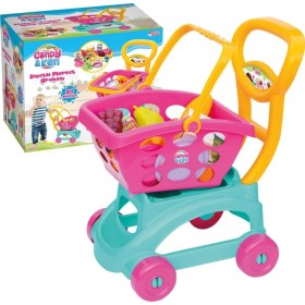 Resim Elivora - Candy & Ken Sepetli Market Arabası 