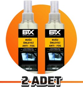 Resim Betax 2 Adet Buğu Önleyici Sprey 100 ml(ARAÇ-KASK-GÖZLÜK-EV-İŞYERİ CAMI BUĞU ÖNLEYİCİ) 
