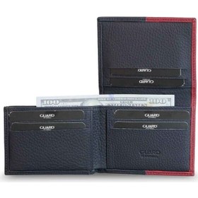 Resim Guard Mat Lacivert/kırmızı Deri Erkek Cüzdan - Grd2403xw22274 Diğer Çok Renkli 