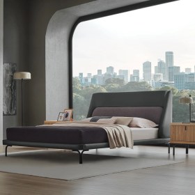 Resim Enza Home Austin Başlıklı Karyola Set 180X200 cm 