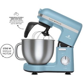 Resim Karaca Mastermaid Chef Pro 1750 W Çift Kollu Stand Mikser 