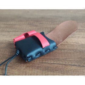 Resim Deri Sigara Kılıfı Kırmızı 