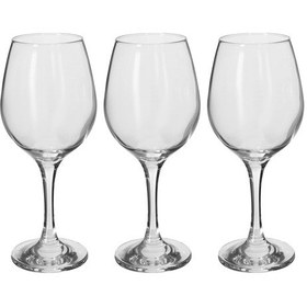 Resim Paşabahçe Amber Şarap Kadehi 365cc 6x20cm 3 Lü - 440265 Şeffaf 