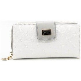 Resim Silver Polo Sp928 Kadın Cüzdan & Kartlık Logolu Beyaz-a.gri 