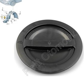 Resim Golf 7 Ön Çamurluk Davlumbaz Kapağı 2GA805413 () 