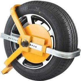 Resim Shuıvan Römork ve Çekme Karavan Tekerlek Kilidi Örümcek Tip 