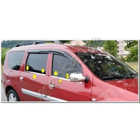 Resim Woc Chrome Dacia Logan Mcv Krom Cam Çıtası 2006-2013 4 Parça Pasl 
