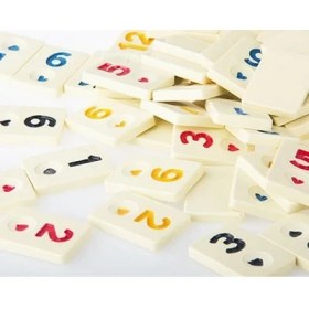 Resim Eser Yetişkin Orta Boy Sedef Ağaç Okey Takımı ( Lisinya ) 