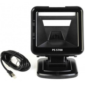Resim SHOPPINGSTAR PERKON PS5700 2D KAREKOD KABLOLU USB MASAÜSTÜ BARKOD OKUYUCU+AYAKLI 